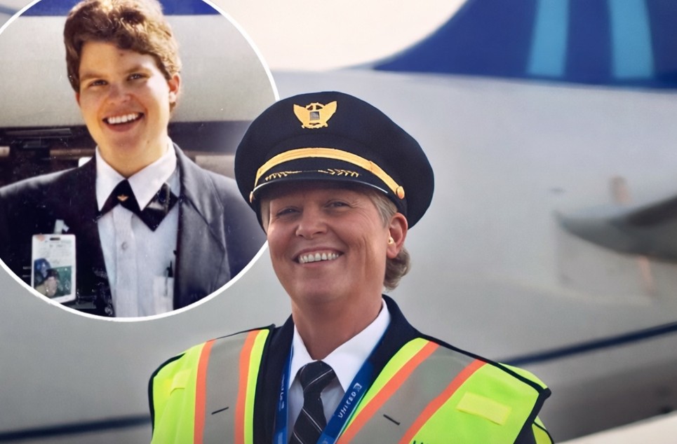 United Airlines pilot reaches milestone for women in aviation