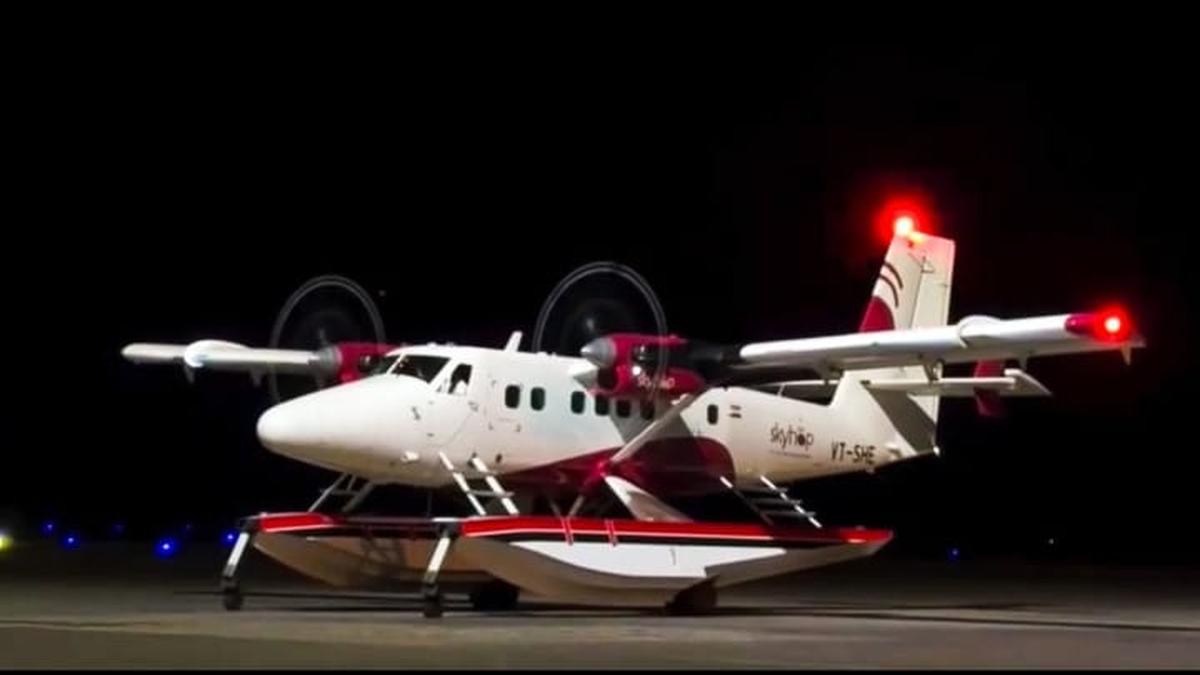 India conducts seaplane trials linking Kerala to Lakshadweep islands