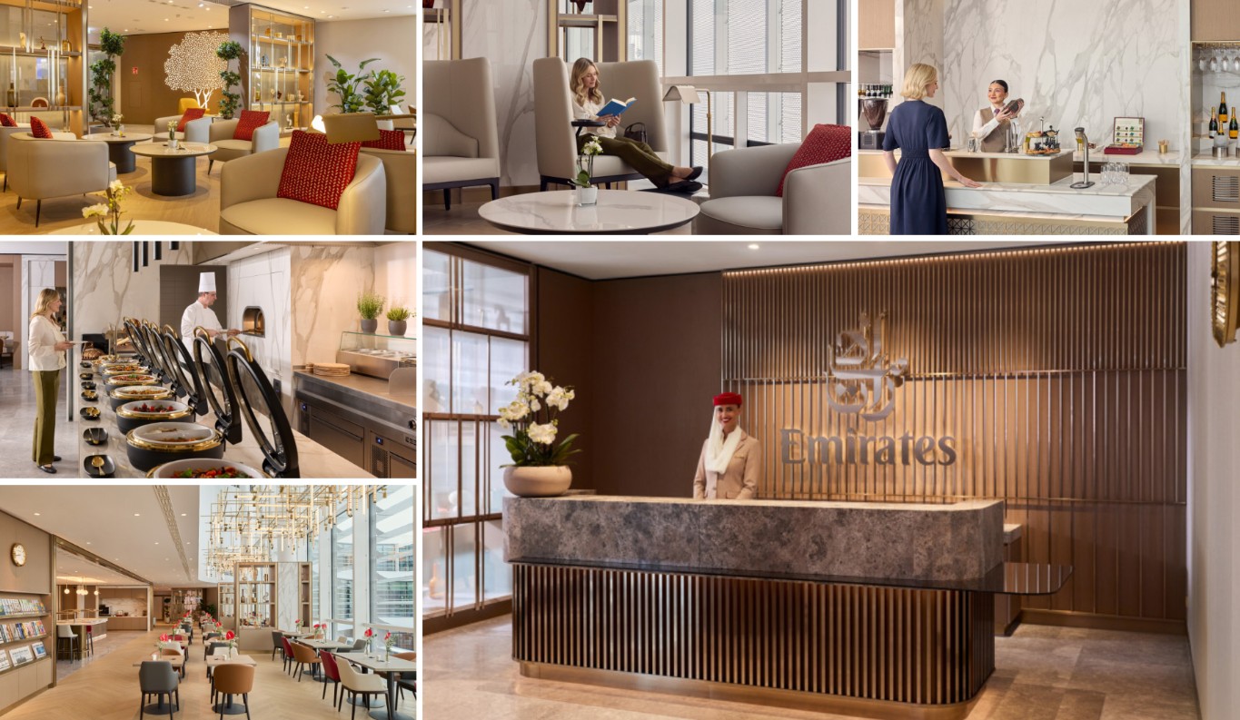 Emirates unveils next-generation airport lounge concept for global rollout
