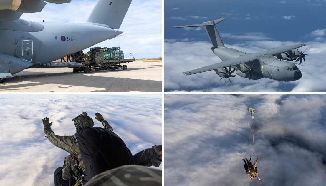 RAF carries out 7,000-mile mission to deliver medical aid to remote South Atlantic island