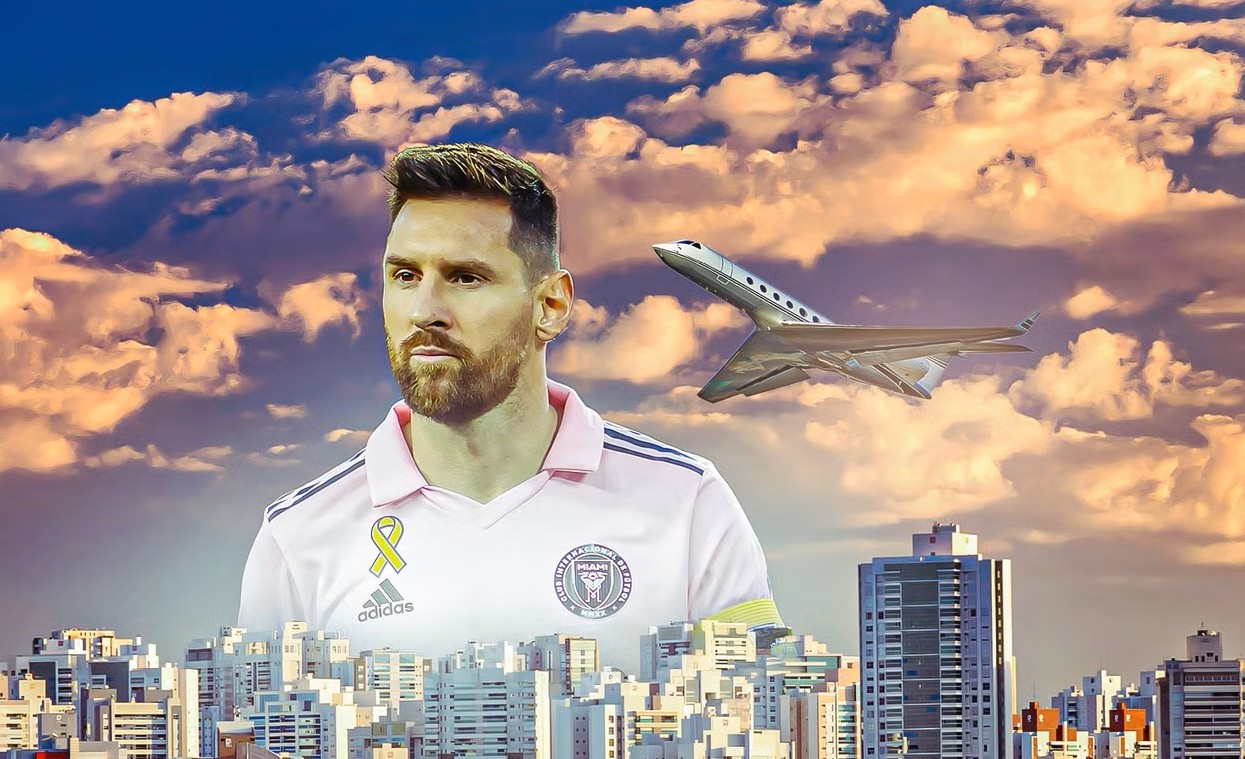 Lionel Messi's private jet: Inside the flying palace of football great