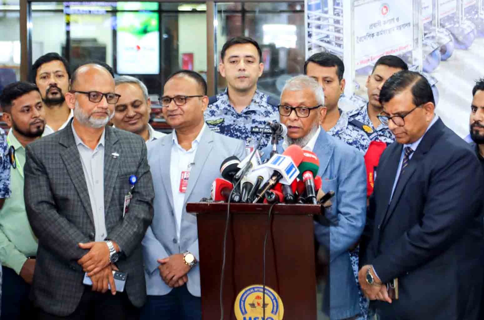  Minister hands over 150 baggage trolleys at Dhaka airport