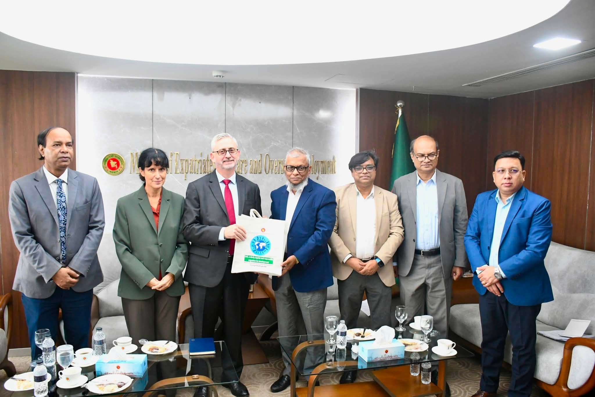 Bangladesh committed to legal migration, cracking down on illegal routes: Minister